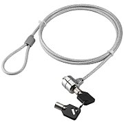 Techly IQ-LOK-13-KT cabluri cu sistem de blocare Argint 1,8 m