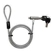 Techly IQ-LOK-15-K cabluri cu sistem de blocare Argint 1,8 m