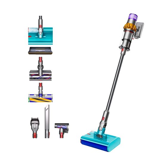 Dyson Vacuum Cleaner V15s Detect Dry and Wet Submarine 448798-01 - Nickel-Satin