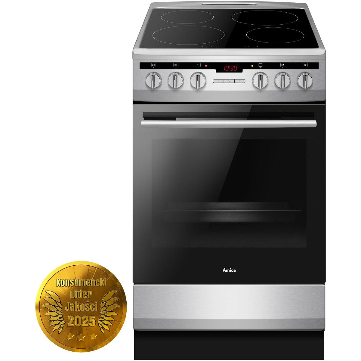Amica 57IE3.323HTaD(Xv) Pizza freestanding cooker