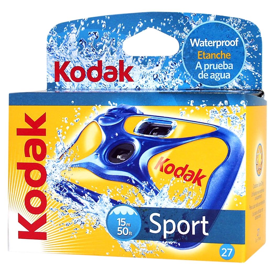 Kodak Ultra Sport Waterproof Digital Disposable Camera 27 colour photos