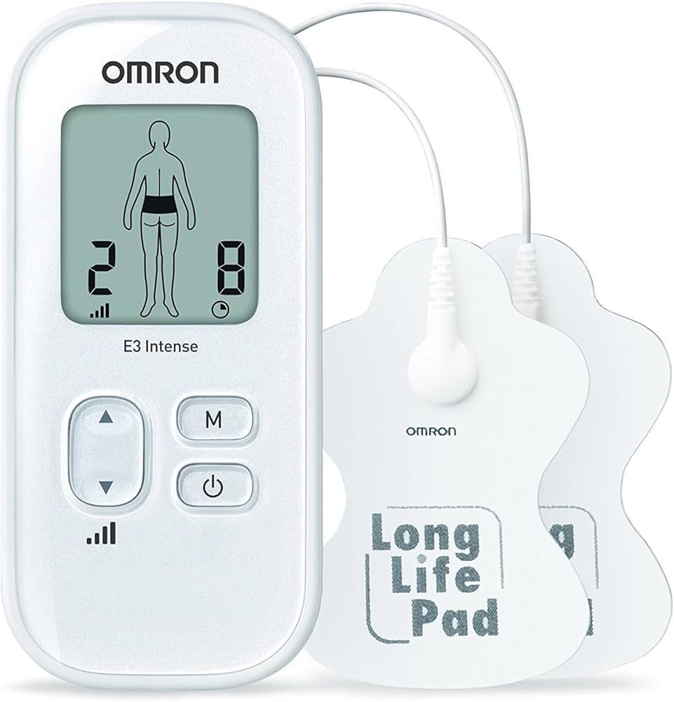 Omron E3 Intense HV-F021-E4W Transcutaneous Electrical Nerve Stimulation (TENS) White