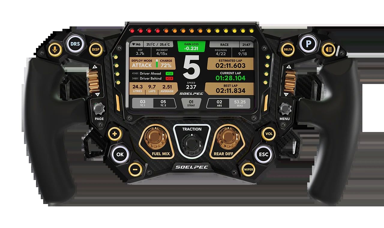 SOELPEC Spectra XR Steering Wheel - copper