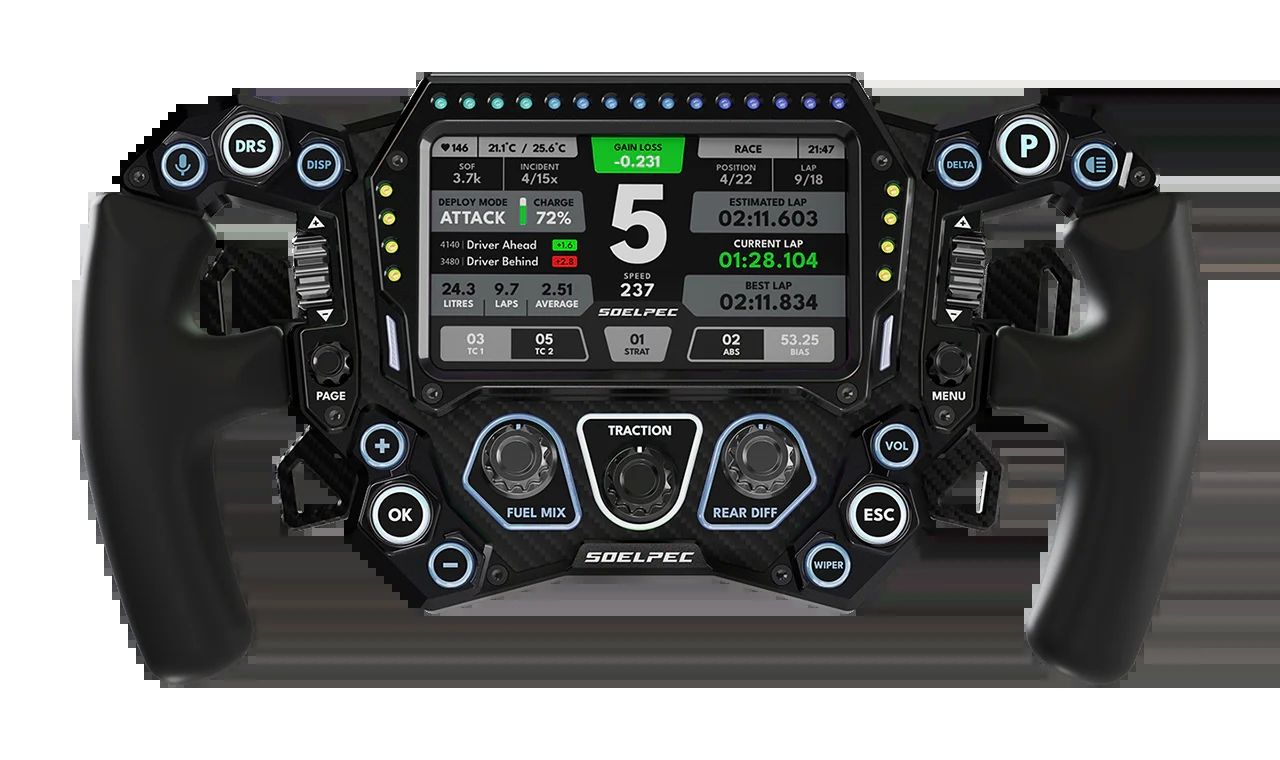 Steering Wheel SOELPEC Spectra XR - basalt