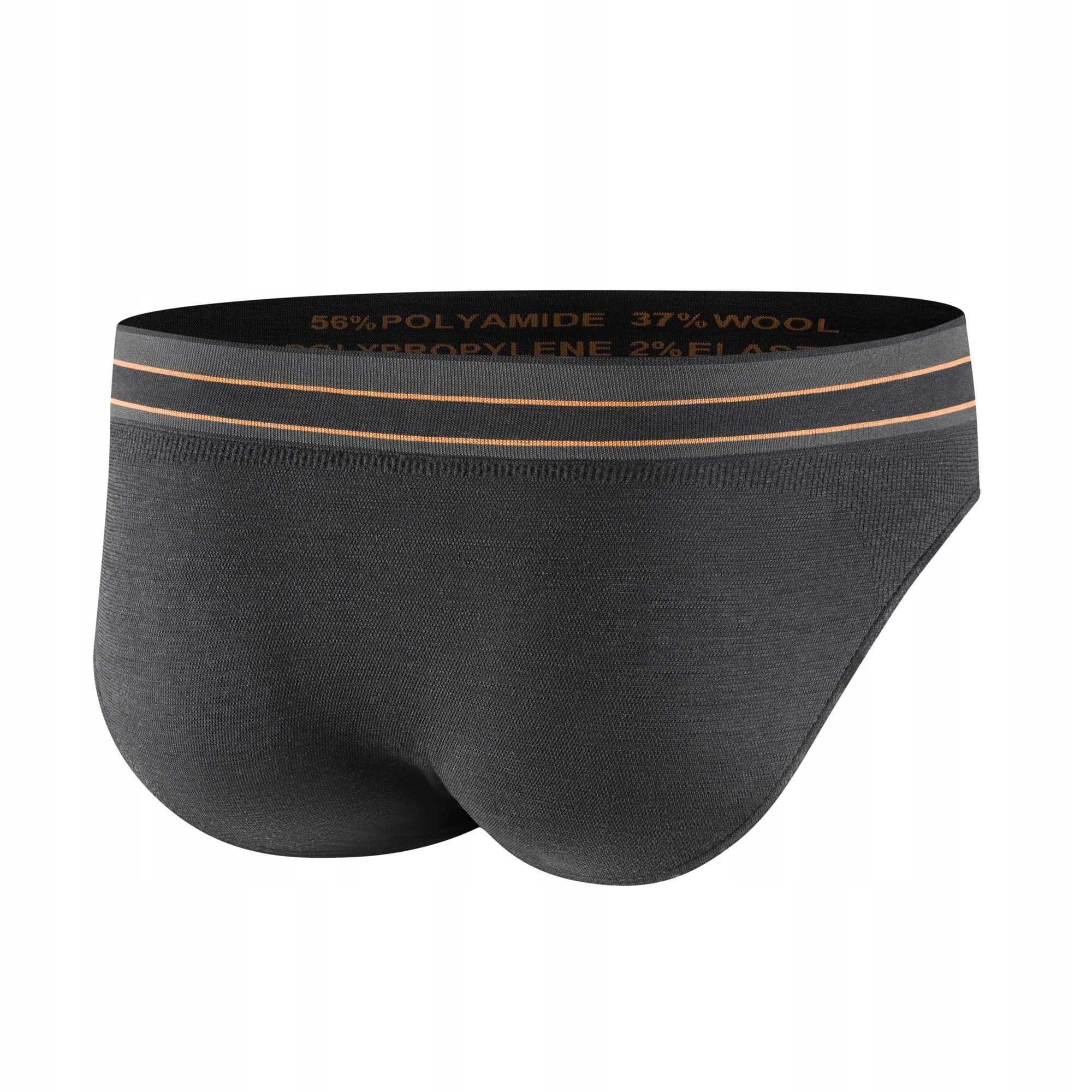 Slipy termoaktywne Brubeck Active Wool Briefs - black rozmiar: xl