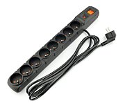 ACAR F5 Black 5 AC outlet(s) 230 V 3 m