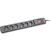 Armac Multi M6 | Power strip | surge protector  6 sockets  5m cable  black