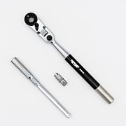 Handle for bits 1/4  with ratchet