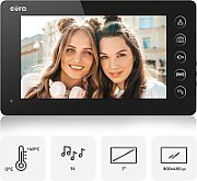 Video door phone EURA VDP-76A3 black monitor