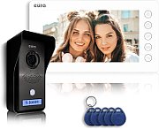 Video door phone EURA VDP-76A3 black monitor