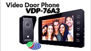 Video door phone EURA VDP-76A3 black monitor
