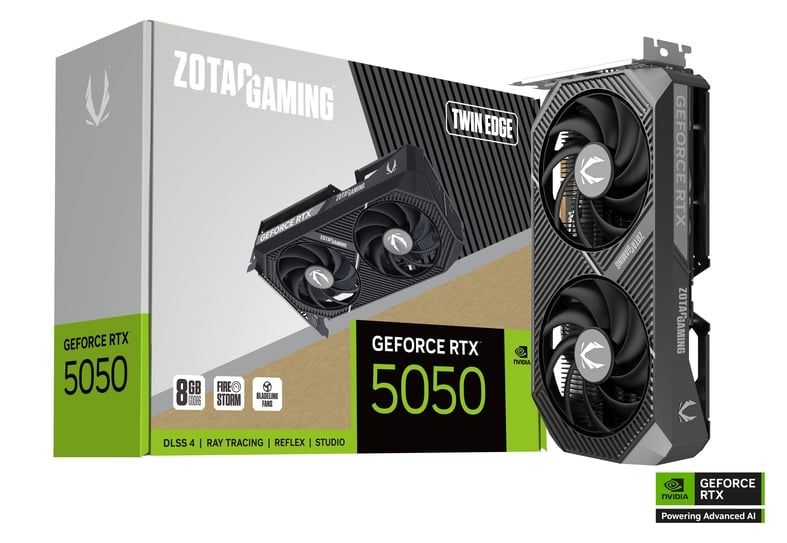 Zotac GAMING GeForce RTX 5050 Twin Edge NVIDIA 8 GB GDDR6
