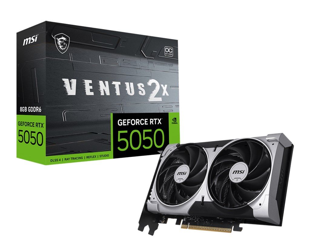Placa video MSI GeForce RTX 5050 VENTUS 2X OC 8 GB GDDR6 128 bit