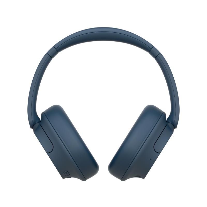 Casti Over the Ear Sony WHCH720NL.CE7, Noise Cancelling, Wireless, Bluetooth, Microfon, Multipoint connection, Quick Charge, Autonomie 35 ore, Albastru
