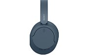 Casti Over the Ear Sony WHCH720NL.CE7, Noise Cancelling, Wireless, Bluetooth, Microfon, Multipoint connection, Quick Charge, Autonomie 35 ore, Albastru