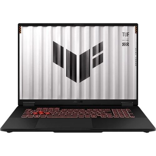 Laptop Asus TUF A18 FA808UH-S8069, 18 inch 1920 x 1200, AMD 260 (8 C / 16 T, 3.8 GHz - 5.1 GHz, 8 MB + 16 MB cache), 16 GB DDR5, 1 TB SSD, Nvidia GeForce RTX 5050, Fara sistem de operare, Gri