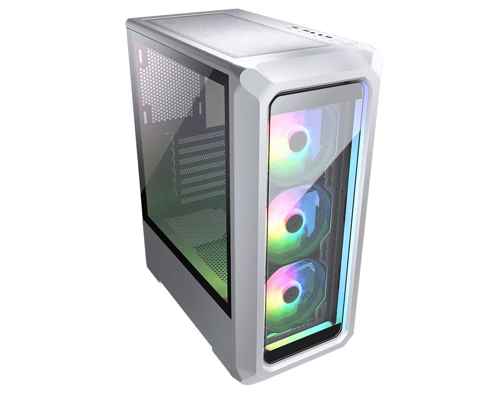 COUGAR Archon 2 RGB PC Case, Mid Tower, White