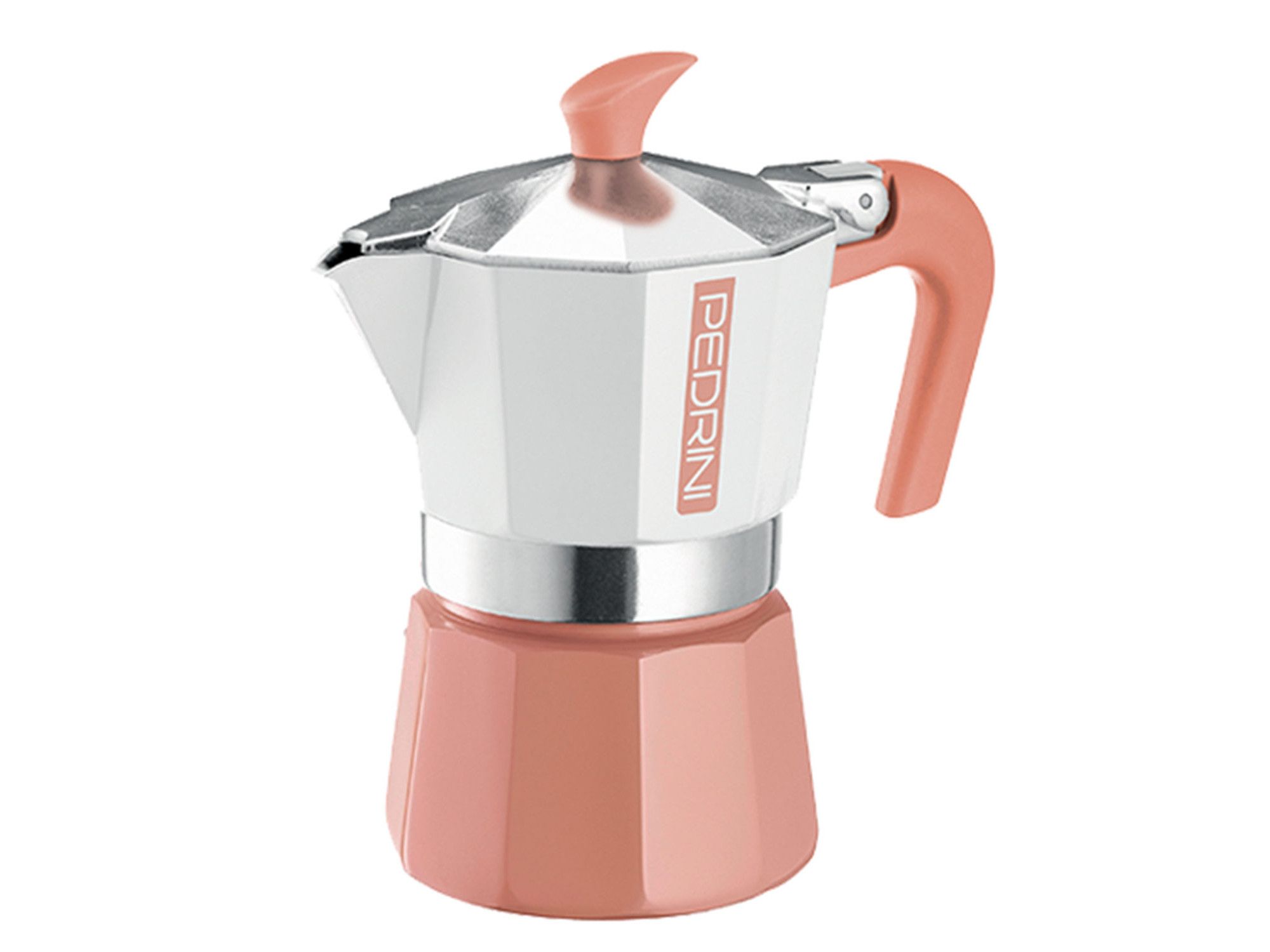 Pedrini Coffee Maker 3 Cups Painted Aluminum Color 2025 (02CF168)