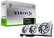 MSI VGA 16GB RTX5080 VENTUS 3X OC WHITE 16G 3xDP/HDMI GeForce RTX 5080 16G VENTUS 3X OC WHITE