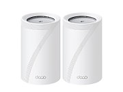 BE11000 Whole Home Mesh Wi-Fi 7 System(Tri-Band) SPEED: 688 Mbps at 2.4 GHz + 4324 Mbps at 5 GHz + 5765 Mbps at 6 GHz SPEC: Internal Antennas, 2 × 5 Gigabit Ports + 1 × 2.5 Gigabit Port (WAN/LAN auto-sensing), 1× USB Port, 240MHz for 5 GHz and 320MHz for 6 GHz, 6-Stream FEATURE: Deco App, Router/AP