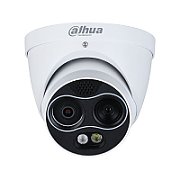 Dahua TPC-DF1241-B3F4-DW-S8 Cameră termografică, 256x192, 4MP vizuală, IR 30m, AI, PoE, IP67