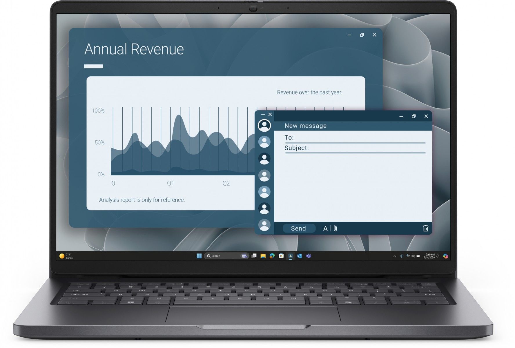 Laptop Dell Pro PC14255, 14 inch 1920 x 1200, AMD 220 (6 C / 12 T, 3.2 GHz - 4.9 GHz, 3 MB + 16 MB cache), 16 GB DDR5, 256 GB SSD, AMD Radeon Graphics, Windows 11 Pro