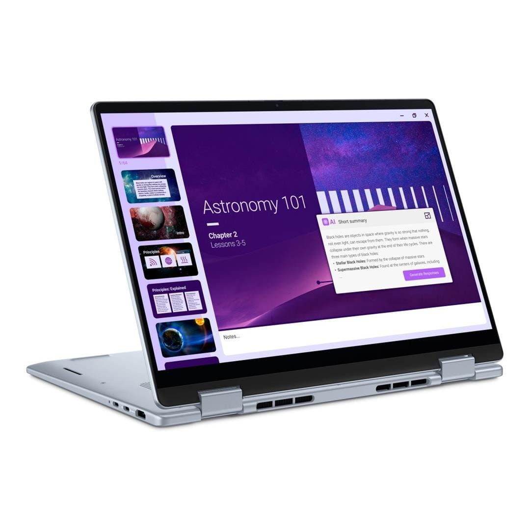 Laptop Dell 14 Plus DB04250, 14 inch 1920 x 1200, Intel 288V (8 C / 8 T, 2.1 GHz - 5.1 GHz, 12 MB cache), 32 GB LPDDR5X, 1 TB SSD, Intel Arc Graphics, Windows 11 Pro