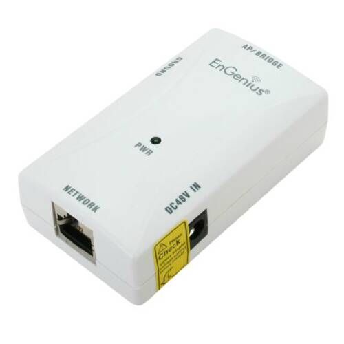 EnGenius Indoor PoE Injector 24V pPoE, deploy ENH202 / ENH500