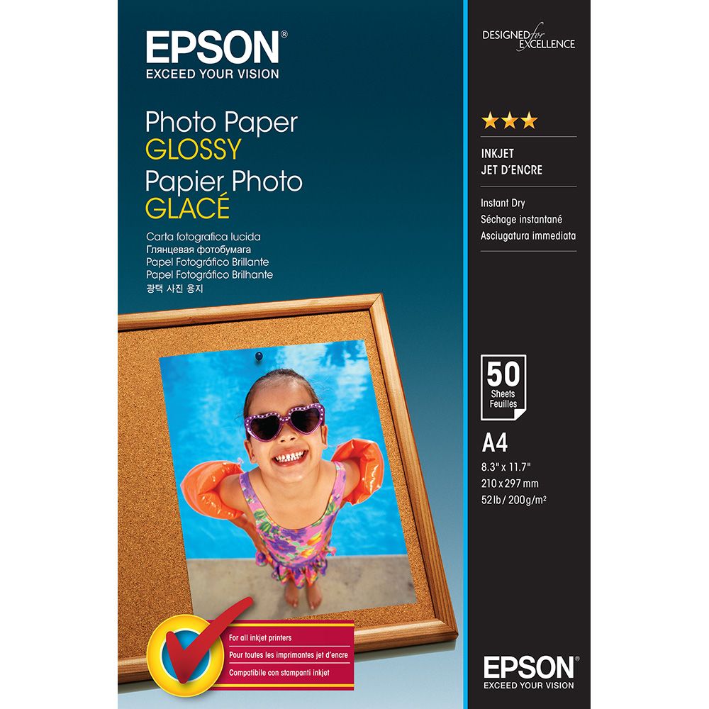 HARTIE FOTO EPSON A4 50 COLI
