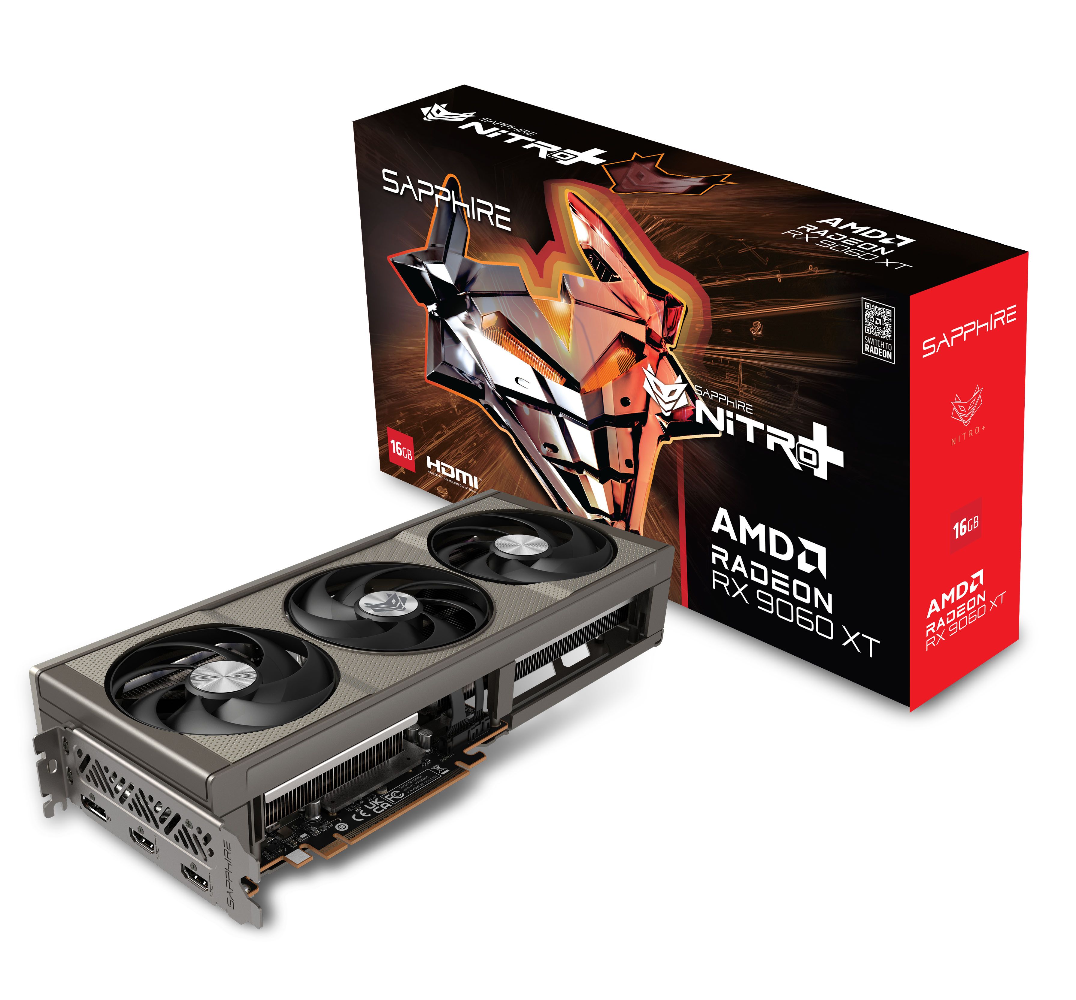 Nitro AMD Radeon RX 9060 XT OC 16GB GDDR6