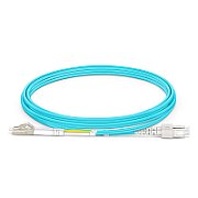 Patchcord FO SC/PC-LC/PC, MM OM3 50/125, manta LSZH 2.0mm, duplex 5m,  SC-LC-MM3/DX-5  (timbru verde 0.08 lei)