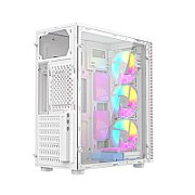 GEMBIRD Gaming ARGB case Fornax 500 white