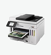 Multifunctional inkjet color CISS Canon Maxify GX7140, ( Print,Copy,Scan, Fax, Cloud), dimensiune A4 , duplex printare, ADF, viteza 24ppm alb-negru, 15.5 ppm color, rezolutie 600X1200 dpi, alimentare hartie250+250+100 coli, Scannet CIS, rezolutie scanare:1200x1200, 99 copiimax,zoom:25%-400%, format