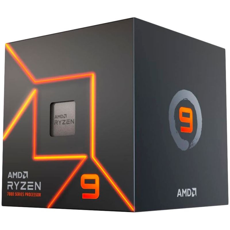 Procesor AMD Ryzen 9 7900, 12C / 24T, 3.70 - 5.40 GHz, 76 MB cache, 65 W, Box