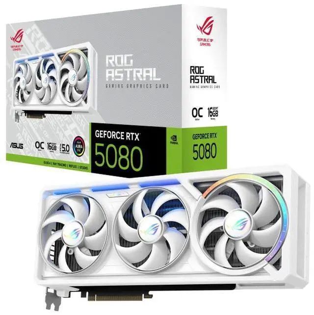 VGA PCIE16 RTX5080 16GB GDDR7/ASTRAL-RTX5080-O1...