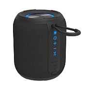 BOXA SPACER portabila bluetooth, YOUPI-BK, RMS:  6W, RGB, acumulator 1800mAh, timp de functionare pana la 5 ore, pana la 10m, AUX, FM radio, microSD, incarcare USB Type-C, IPX5, BLACK,  SPBS-YOUPI-BK   (timbru verde 0.18 lei)