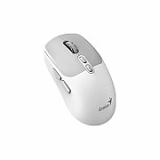 MOUSE Genius  NX-8080S , PC sau NB, wireless 2.4GHz, Bluetooth, optic, 1600 dpi, butoane/scroll 6/1, acumulator, buton Copilot, alb-gri,  31030042401  (timbru verde 0.18 lei) 4710268262473