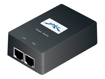 Ubiquiti UBIQUITI POE 24V-24W POWER ADAPTER, Output Voltage: 24VDC @ 1.0A, InputVoltage: 90-260VAC @ 47-63Hz, Input Current: 0.3A @ 120VAC, 0.2A @230VAC, Switching Frequency: 200kHz