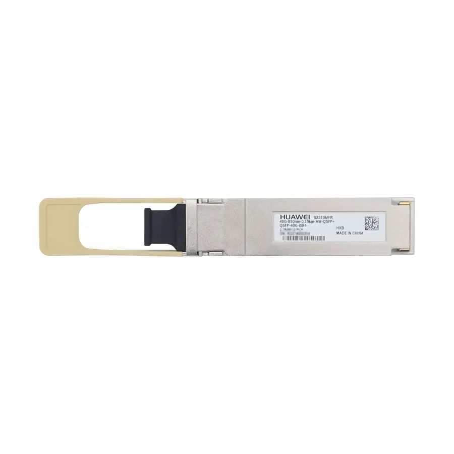 Transceiver optic Huawei 40GBase-iSR4, QSFP+, 40G, Multi-modă (850nm, 0.15km, MPO) (conectându-se la un QSFP+ sau patru SFP+), eKit-QSFP-40G-iSR4-eKit