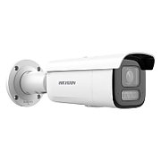 Camera de supraveghere IP Bullet 8MP Hikvision DS-2CD2T83G2- LIS2U/SL(2.8MM), lentila fixa 2.8mm, iluminare min: Color: 0.005 Lux @ (F1.6, AGC ON),B/W: 0 Lux cu IR 60m, microfon incorporat, difuzor incorporat, interfata audio: 1/1, alarma: 1/1, slot card de memorie: microSD/microSDHC/microSDXC maxim