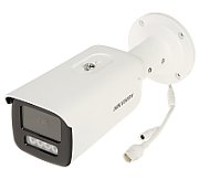 Camera de supraveghere IP Bullet 8MP Hikvision DS-2CD2T83G2- LIS2U/SL(2.8MM), lentila fixa 2.8mm, iluminare min: Color: 0.005 Lux @ (F1.6, AGC ON),B/W: 0 Lux cu IR 60m, microfon incorporat, difuzor incorporat, interfata audio: 1/1, alarma: 1/1, slot card de memorie: microSD/microSDHC/microSDXC maxim