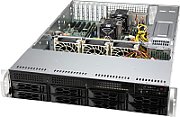 Supermicro CSE-213BAC8-R1K23WB [NR]Black2U SC213B WIO Chassis w/ SAS3 BPN,Redundant1200WPWS