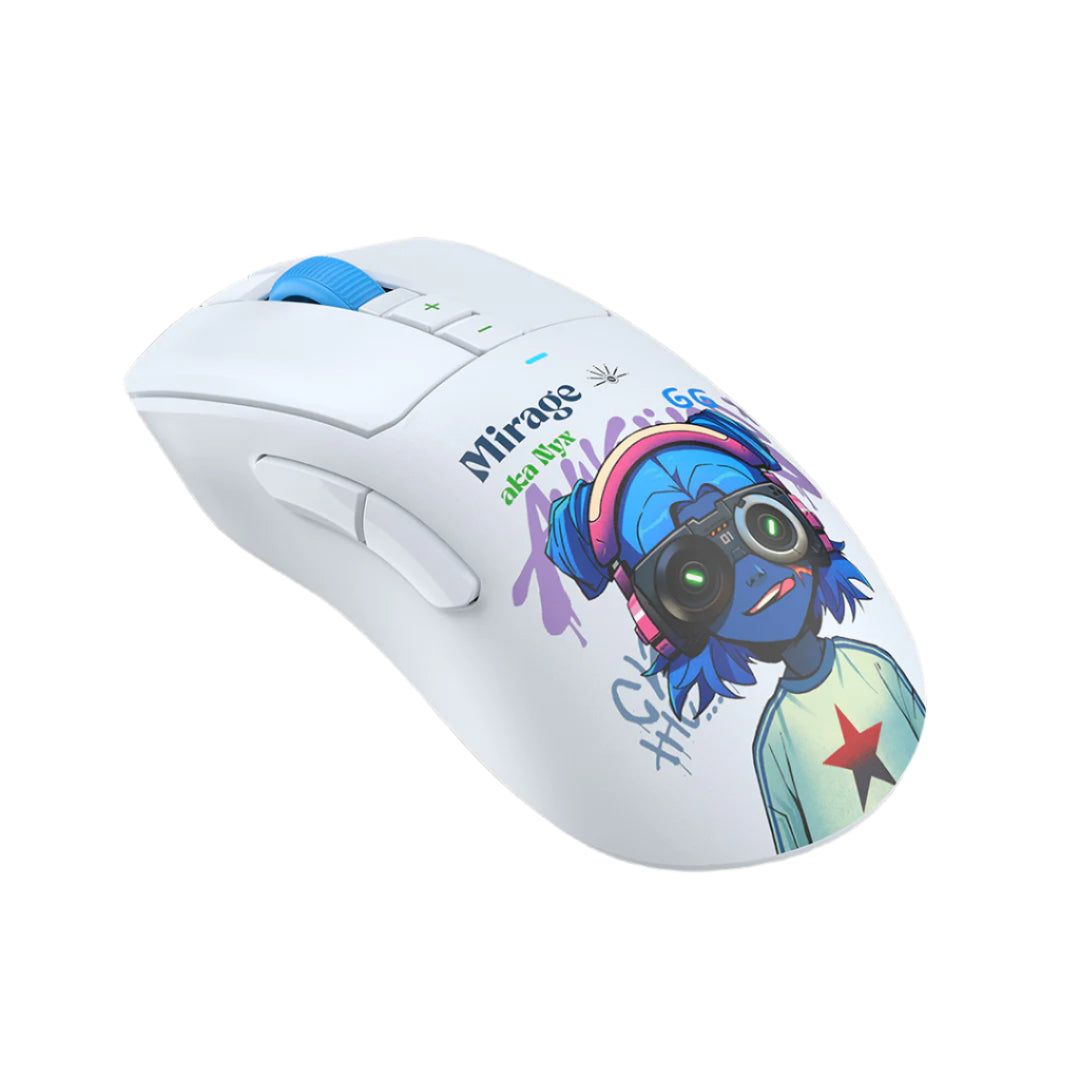 Mouse A4Tech, gaming, Bloody WaveLink Full Speed Dual Mode Wireless  USB Type-C/Charging Dock /Nyx Mirage,  R73UltraDuo Nyx Mirage , (timbru verde 0.18 lei) 4711421 002363