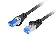 LANBERG patchcord cat.6A FTP LSZH CCA 1m black
