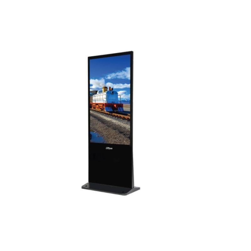 Totem Dahua indoor touch, 55 , 320nit, UHD, panel IPS/VA, ELED, 8ms, mătuire 1%, Android 11, CPU A55*4 1.92GHz, 4GB+32GB. Touch: capacitiv, reacție touch ≤8ms, 10 puncte touch. Conectivitate: WiFi optional (modul extern), 1xHDMI2.1, 1xUSB-A2.0, 1xUSB-A3.0, 1xTF card (max 128GB), 1xLAN