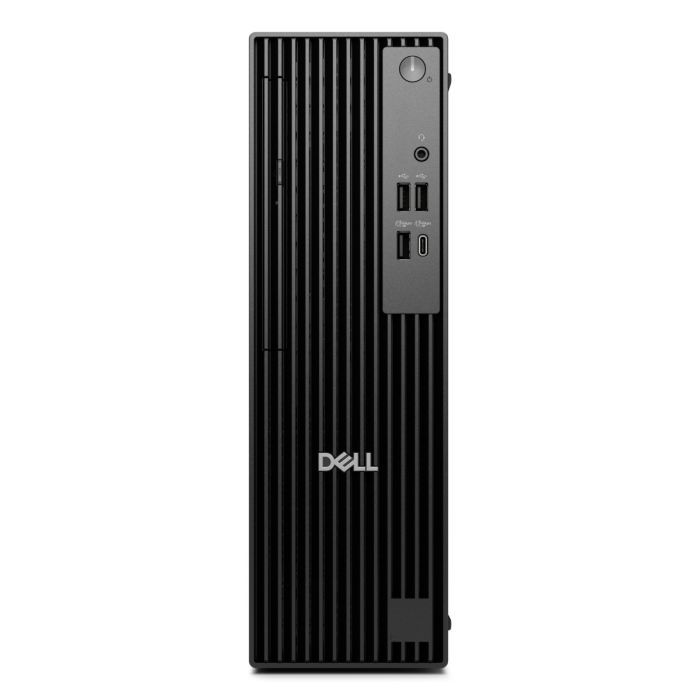 Desktop PC Dell Pro QCS1250, Intel Core Ultra 5 - 235 (14 C / 14 T, 2.9 GHz - 5 GHz, 24 MB cache), 16 GB RAM, 512 GB SSD, Fara unitate optica, Intel Graphics, 180 W, Windows 11 Pro