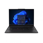 Laptop Lenovo ThinkPad T16 Gen 4 21QE0089RI, 16 inch 1920x1200, Intel Core ultra 7 255U (12 C / 14 T, N/A - 5.2 GHz, 12 MB cache, 15 W), 64 GB DDR5, 1 TB SSD, Intel Intel Graphics, Windows 11 Pro, Tastatura English (EU), Black