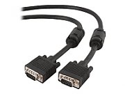GEMBIRD CC-PPVGA-6B VGA HD15m/HD15m dual-shielded w/2 ferrite core 6ft cable BLACK
