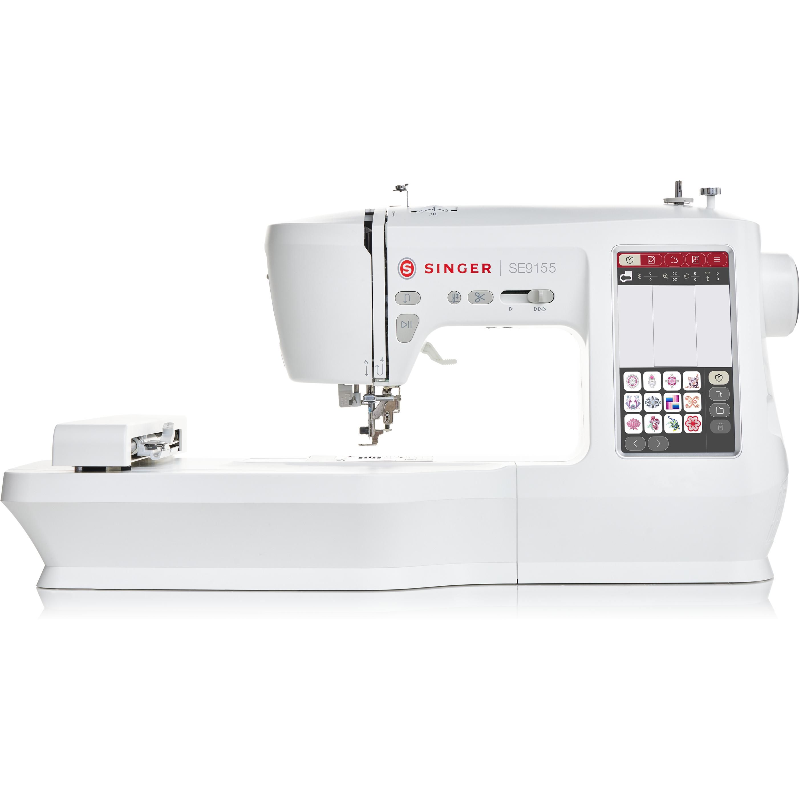 SINGER Embroidery sewing machine SE9155 Electric current White