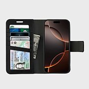 Leather Wallet Case for iPhone 16 Pro  MagSafe